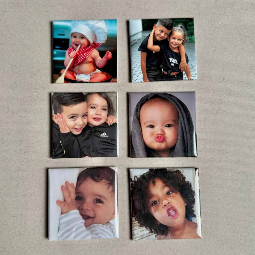 Pack de 6 Photos Magnétiques Classiques