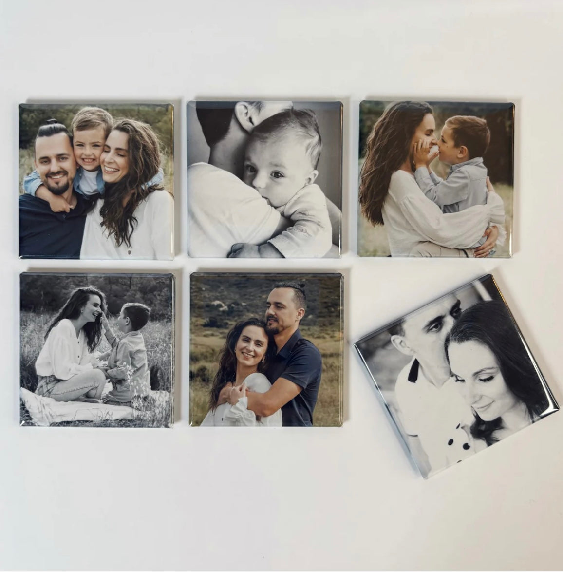 Pack de 6 Photos Magnétiques Classiques