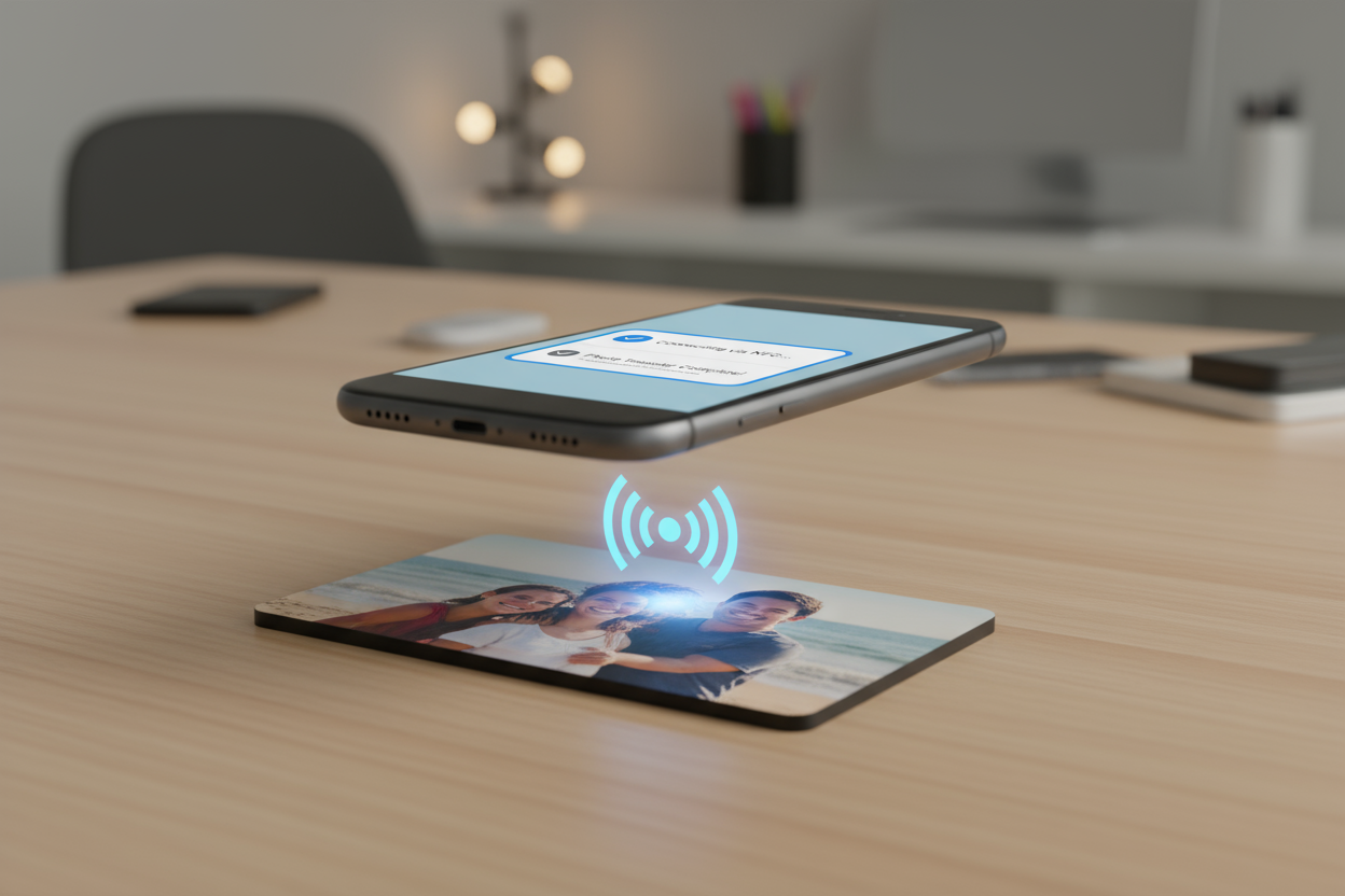 Photo Magnétique NFC Personnalisée