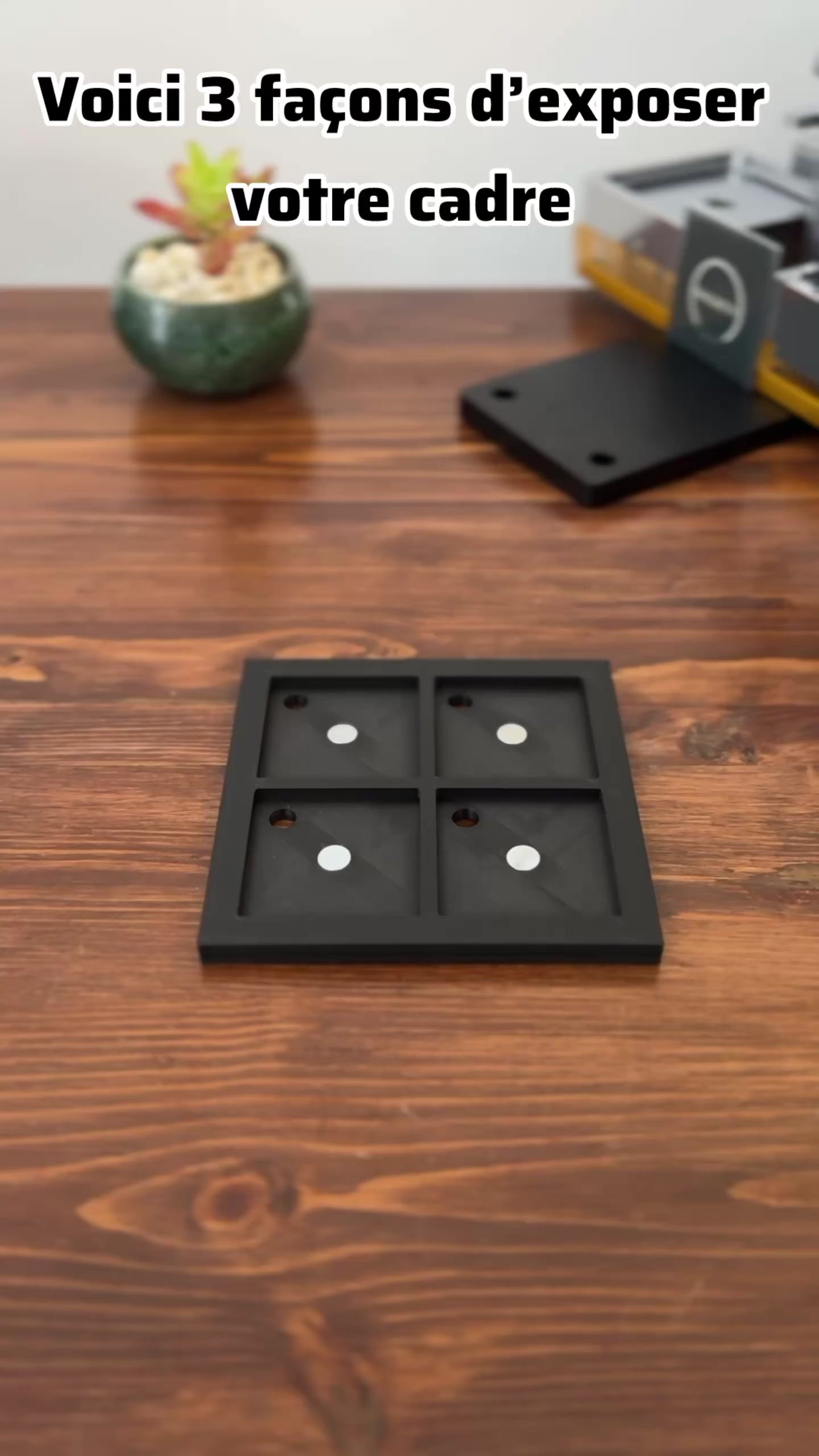 Cadre 4 Photos Magnétiques